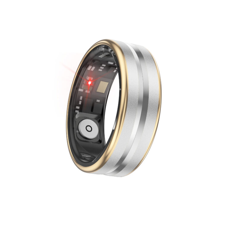 smart ring silver+gold