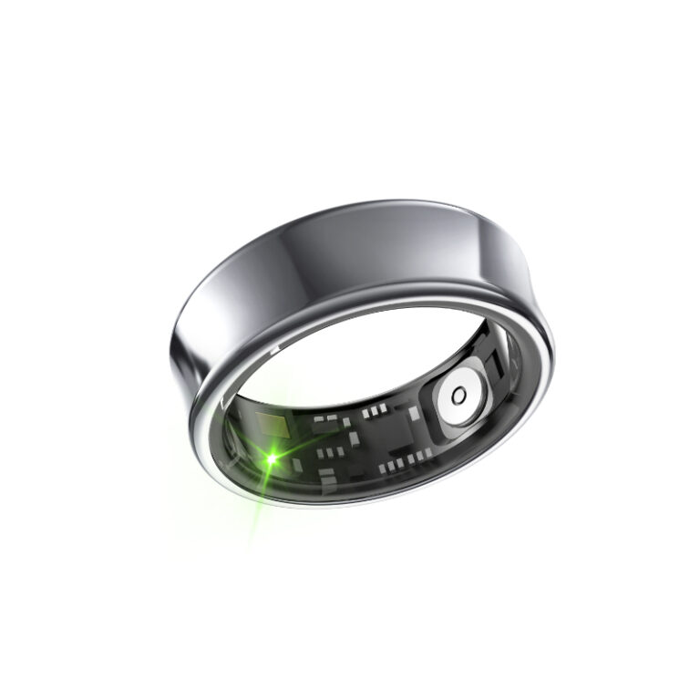 Titanium Alloy smart ring tin color