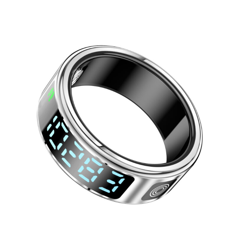 touch screen smart ring-gray