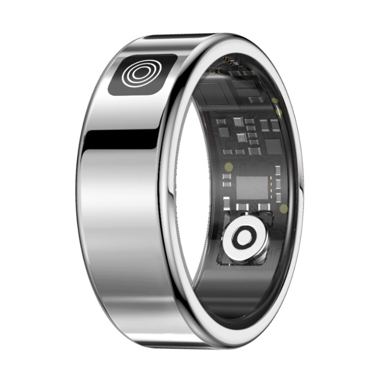 touch screen smart ring-Bright gray