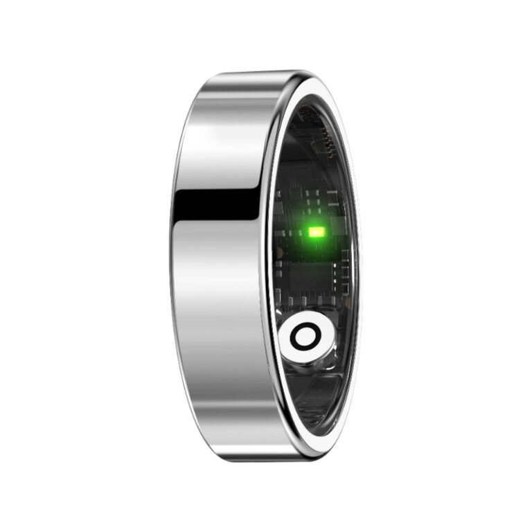Stainless steel smart ring-grey