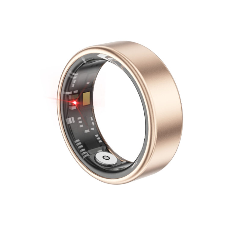 Space Aluminum smart ring-gold