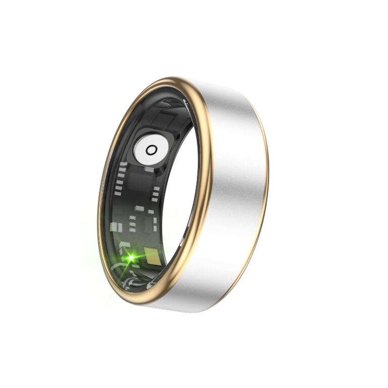 Space Aluminum smart ring-gold+gray