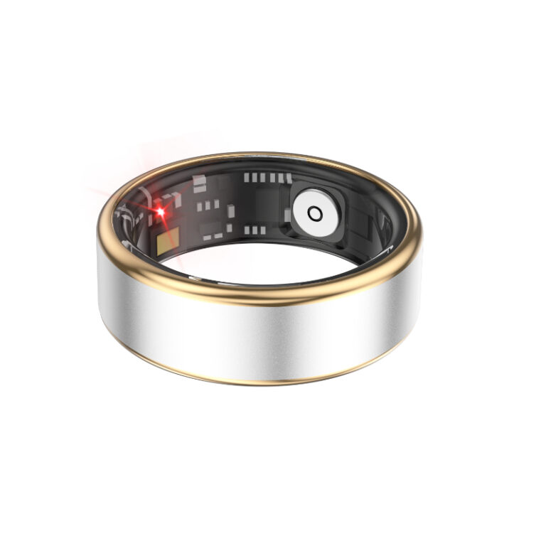 Space Aluminum smart ring-gold+gray