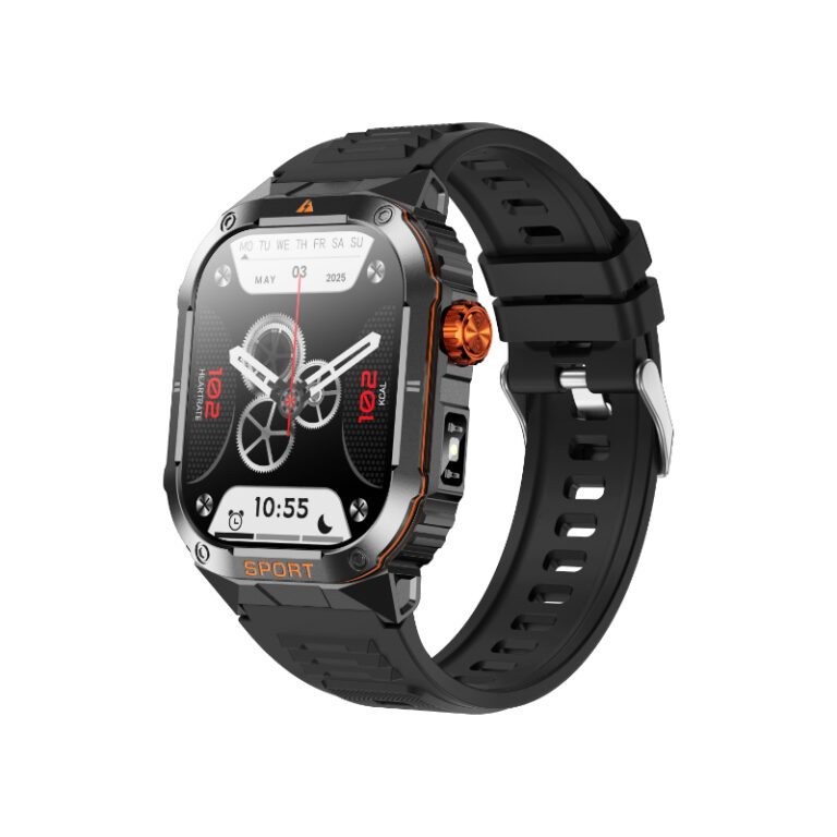 GPS smartwatch black
