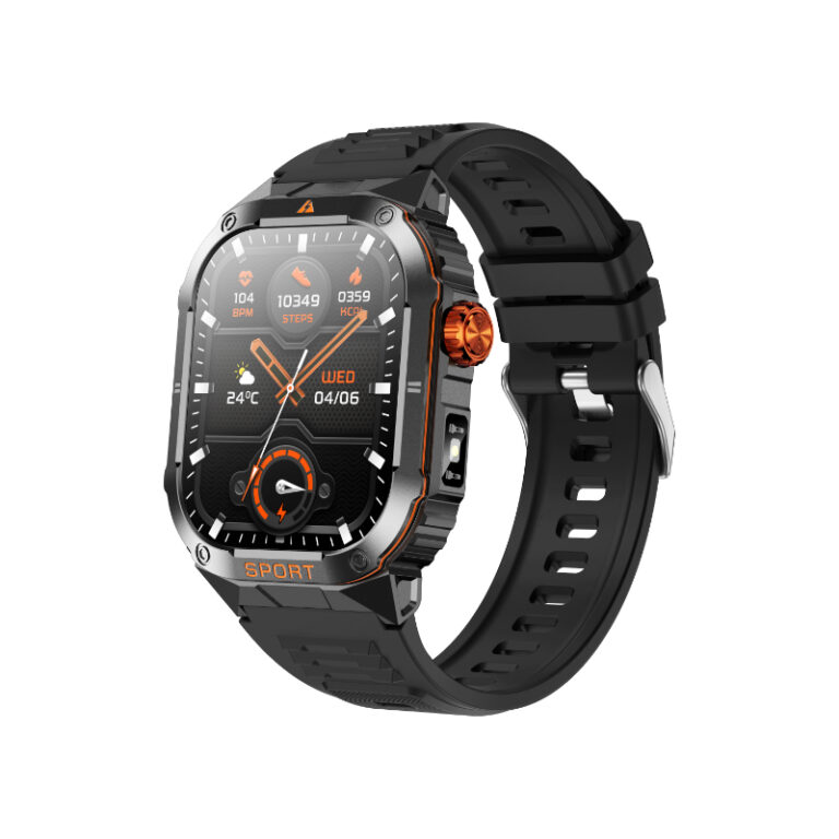 GPS smartwatch black