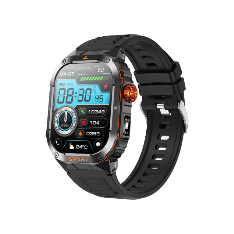 GPS smartwatch black