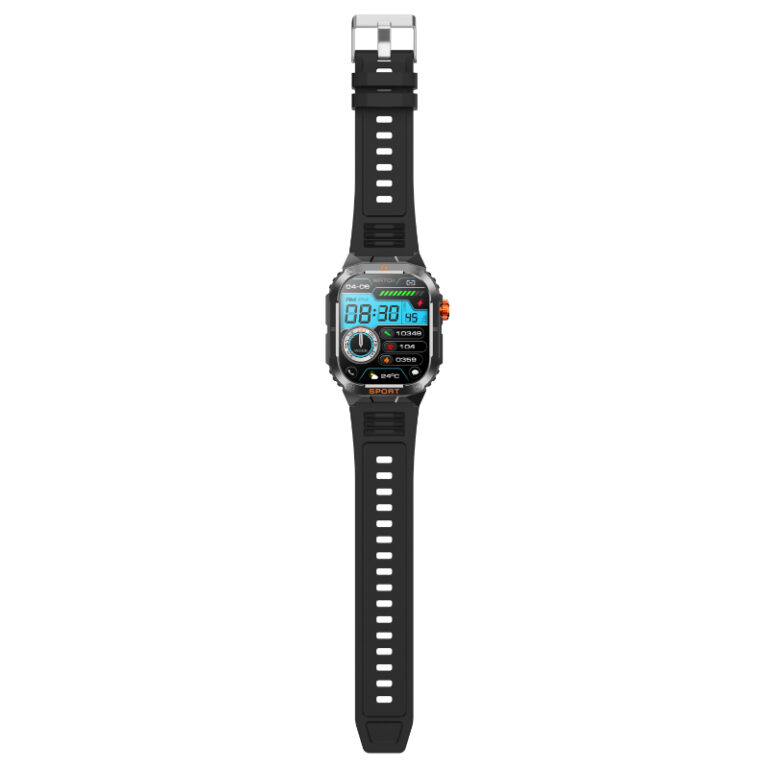 GPS smartwatch black
