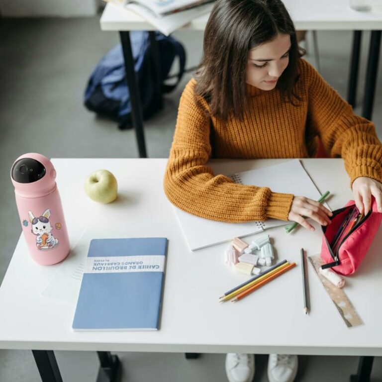 fingerprint water bottle